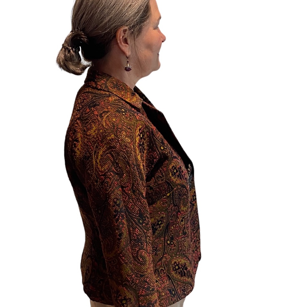 Tesori Blazer NWT Size Large Wool Blend - Picture 6 of 7